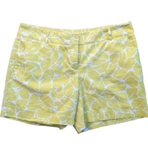 Ann Taylor Loft Linen Floral Shorts